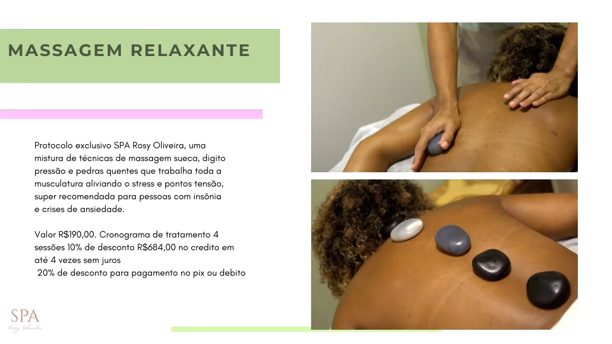 Massagem Relaxante