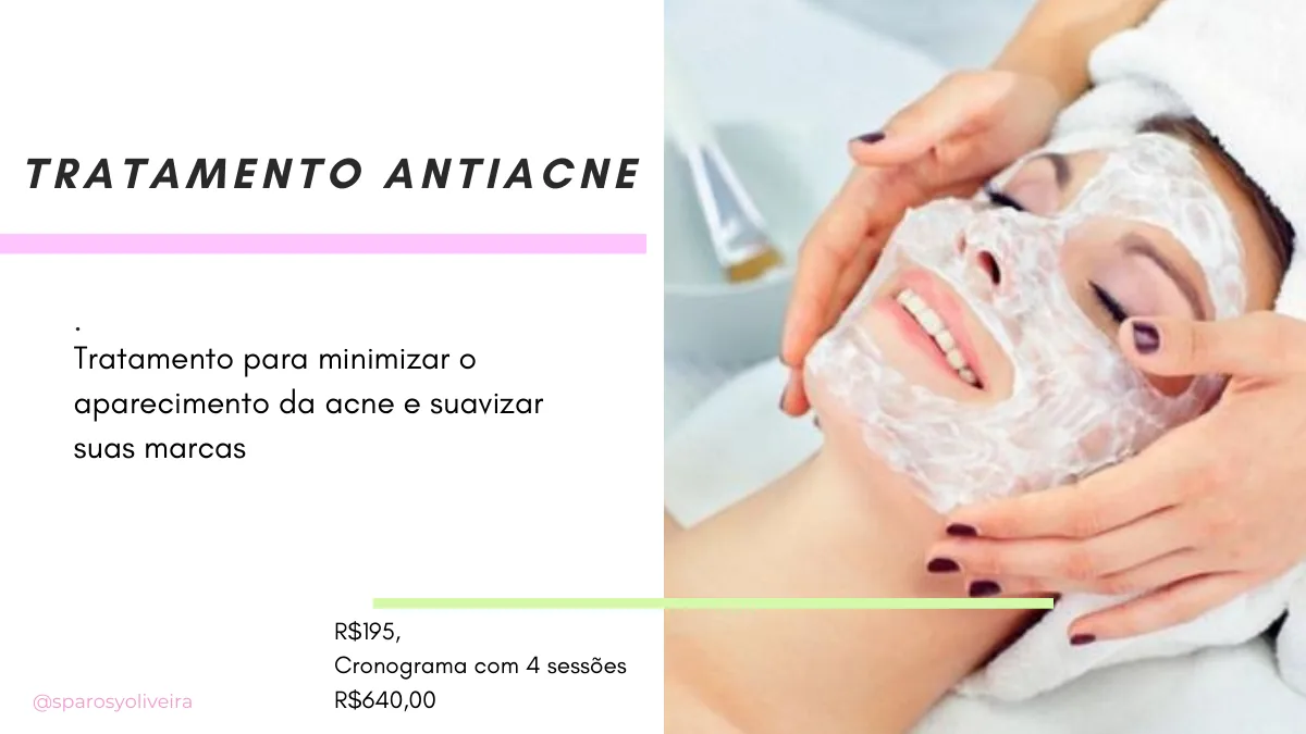 Tratamento Antiacne