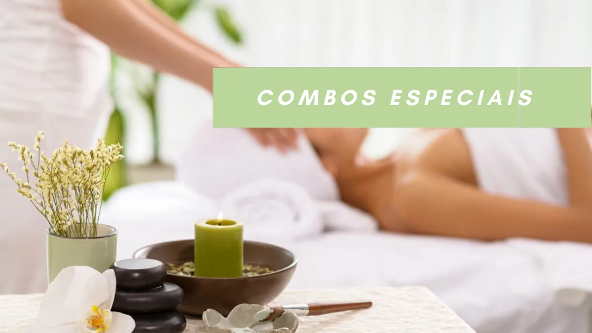 Combos especiais de spa